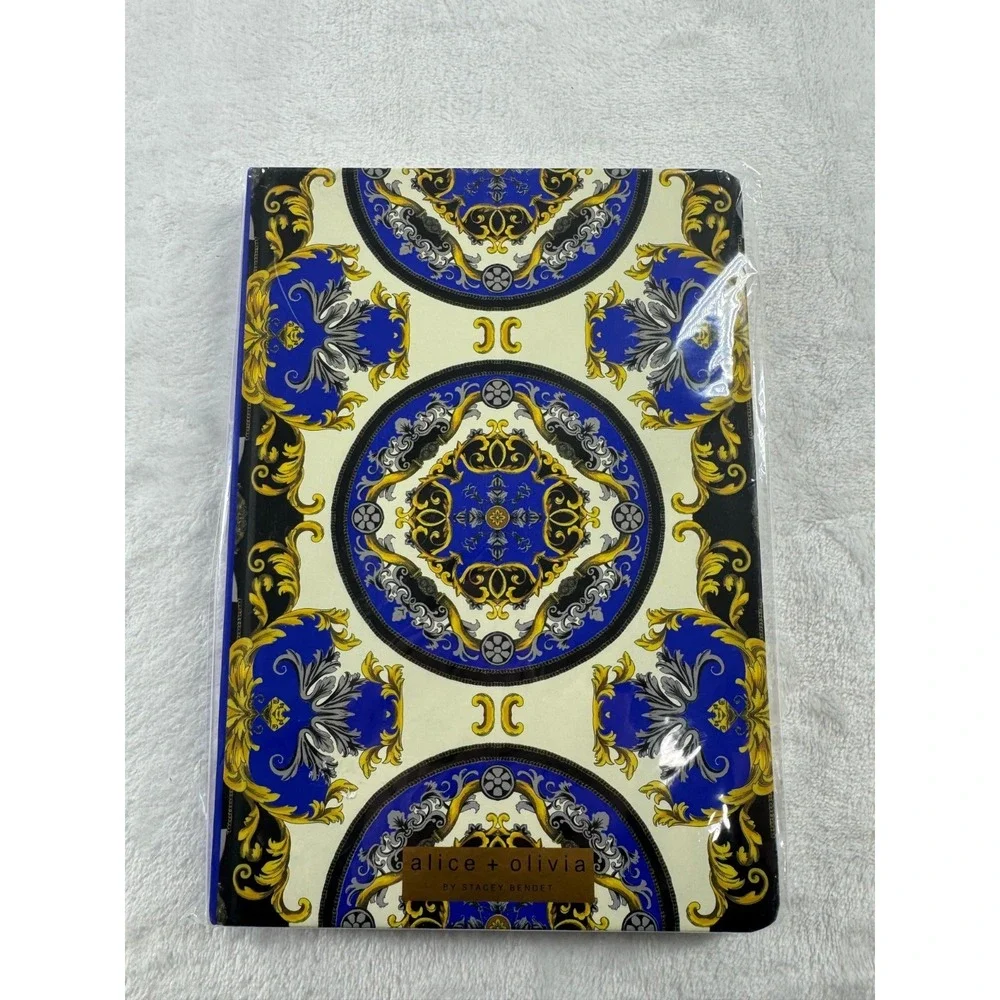 New Alice + Olivia Regal Romance Sapphire Fabfitfun Journal Notebook Hardcover‎